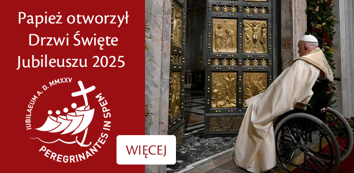 Papież otworzył Drzwi Święte Jubileuszu 2025