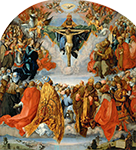 "Wszyscy Święci" - obraz - Albrecht Dürer