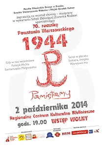 Koncert upamiętniający 70 r. Powstania Warszawskiego