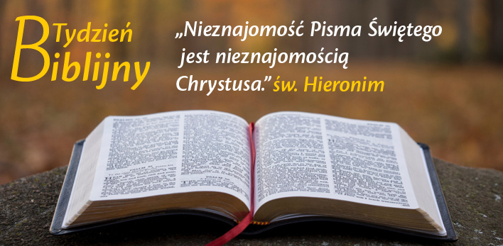 Tydzień Biblijny - cytat ze św. Hieronima