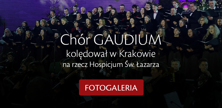Chór Gaudium - koncert kolęd w Krakowie