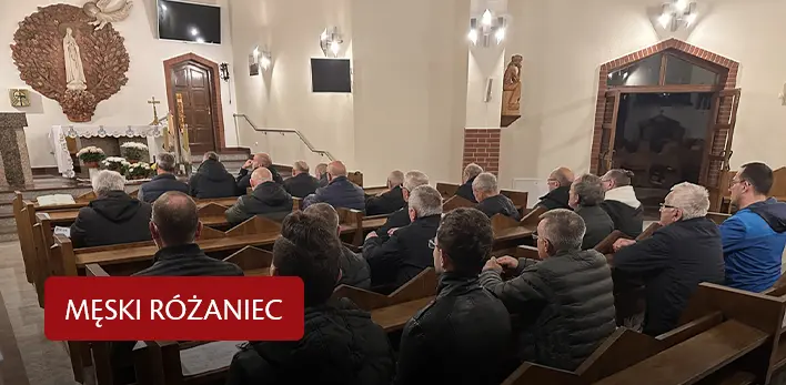 Męski Różaniec w parafii pw. Miłosierdzia Bożego w Brzesku