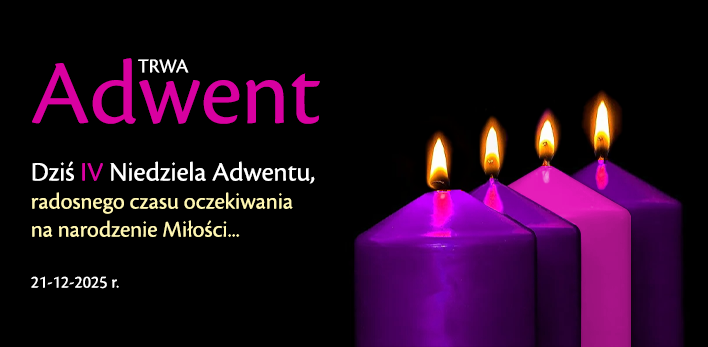 Trwa ADWENT - Przeżywamy ''Gaudete'' - III niedzielę Adwentu, radosnego czasu oczekiwania na narodzenie Miłości... Trwa ADWENT - Przeżywamy ''Gaudete'' - III niedzielę Adwentu, radosnego czasu oczekiwania na narodzenie Miłości...
