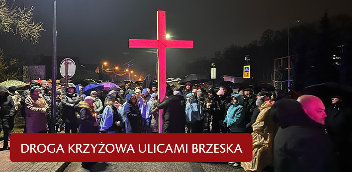 Droga krzyżowa ulicami Brzeska - fotogaleria