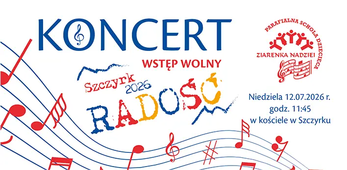 Ziarenka nadziei - RADOŚĆ - zapraszamy na koncert do Szczyrku 