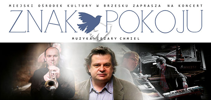 Znak Pokoju - plakat - Krzysztof Globisz - Brzesko MOK